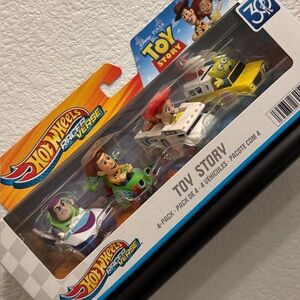 Hot Wheels Racer Verse 4 Pack Toy Story